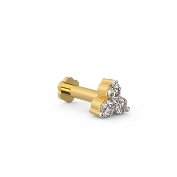 1 Stone Nosepin(21k gold)